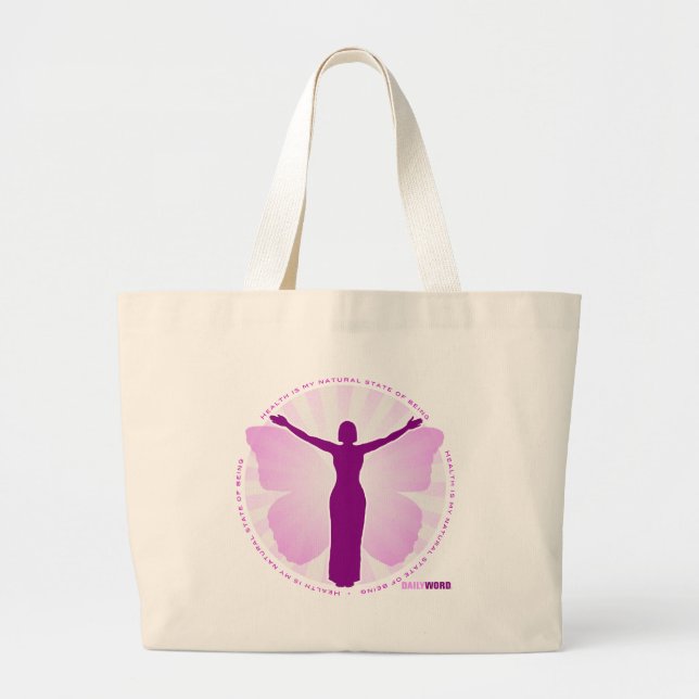 DAILY WORD® "Healing" Canvas Bag (Front)