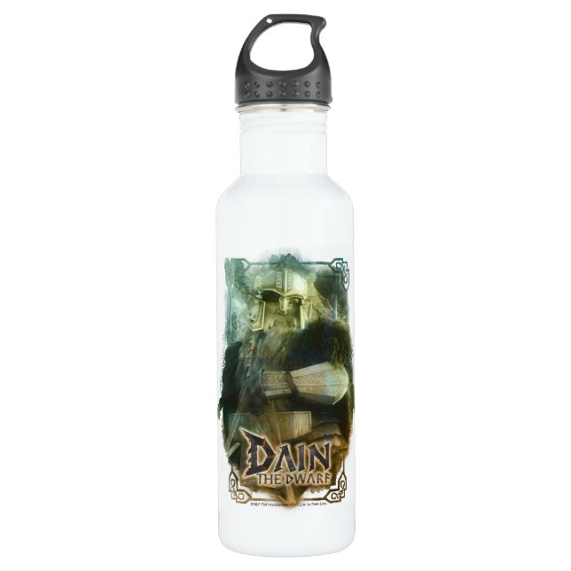 DAIN THE DWARF™ STAINLESS STEEL WATER BOTTLE (Front)