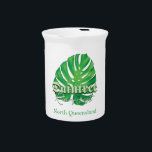 Daintree Rainforest Beverage Pitcher<br><div class="desc">Relive your Daintree Rainforest adventure with our exclusive keepsakes,  designed for explorers at heart. Celebrate the wonder,  beauty,  and unforgettable moments of Tropical North Queensland with unique print-on-demand treasures made just for you.</div>