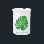 Daintree Rainforest Beverage Pitcher<br><div class="desc">Relive your Daintree Rainforest adventure with our exclusive keepsakes,  designed for explorers at heart. Celebrate the wonder,  beauty,  and unforgettable moments of Tropical North Queensland with unique print-on-demand treasures made just for you.</div>