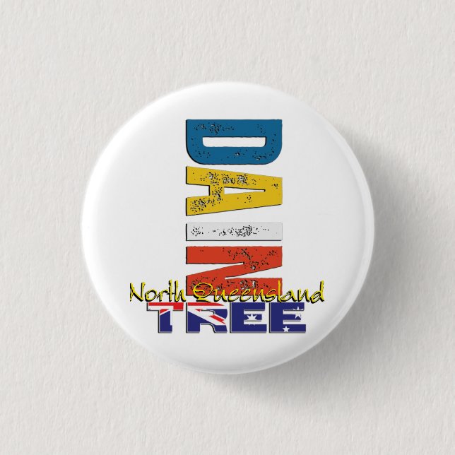 Daintree Rainforest Button (Front)