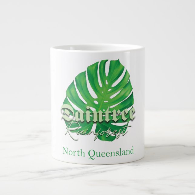 Daintree Rainforest Giant Coffee Mug (Front)