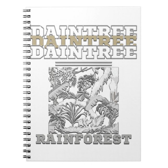 Daintree Rainforest Notebook (Front)