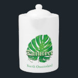 Daintree Rainforest Teapot<br><div class="desc">Relive your Daintree Rainforest adventure with our exclusive keepsakes, designed for explorers at heart. Celebrate the wonder, beauty, and unforgettable moments of Tropical North Queensland with unique print-on-demand treasures made just for you.</div>