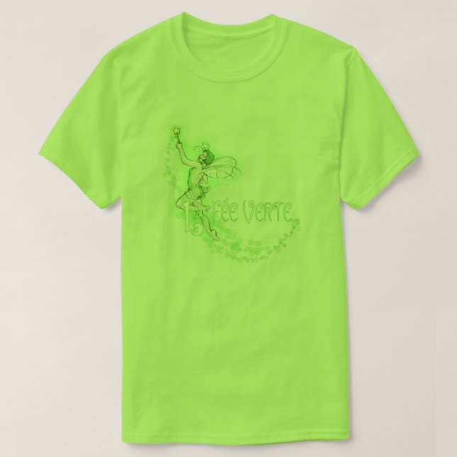 Dainty Absinthe La Fee Verte I T-Shirt (Design Front)