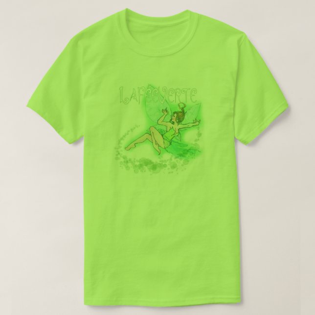 Dainty Absinthe La Fee Verte II T-Shirt (Design Front)