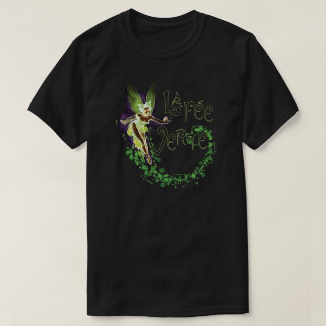 Dainty Absinthe La Fee Verte III T-Shirt (Design Front)