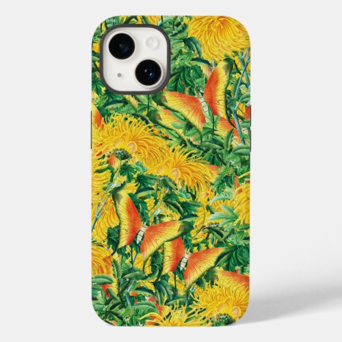 Dainty Butterflies between beautiful sunflowers Case_Mate iPhone 14 Case