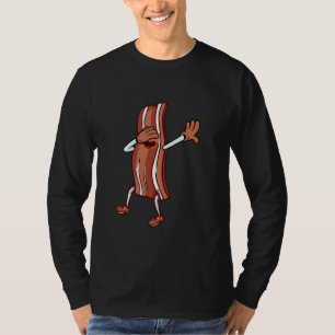 Dainty Cut Of Pork Dabbing Bacon Sunglasses Dance  T-Shirt