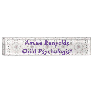 Dainty daisies desk name plate