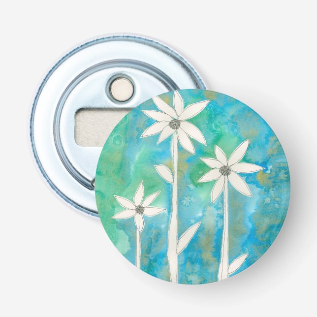Dainty Daisies I Bottle Opener (Front)