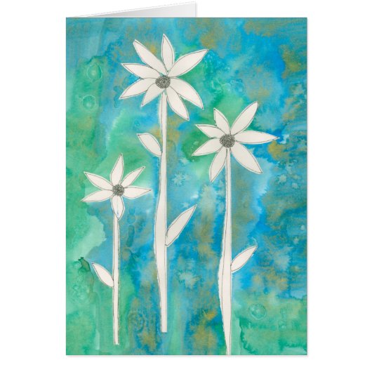 Dainty Daisies I Cards (Front)
