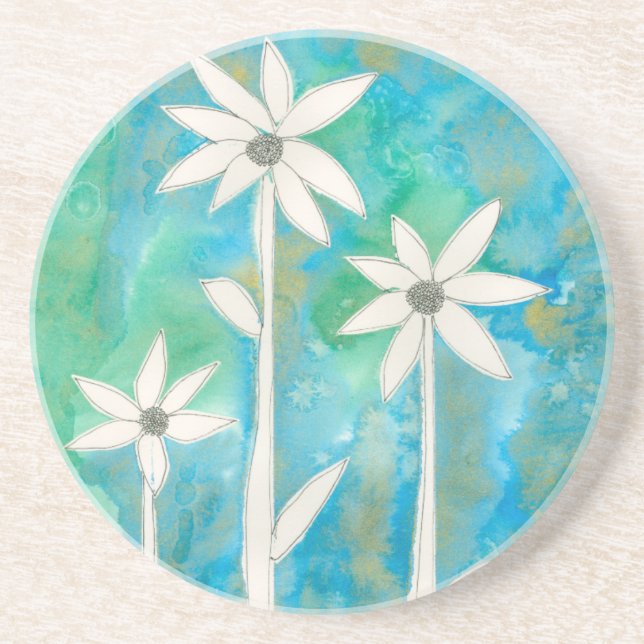 Dainty Daisies I Coaster (Front)