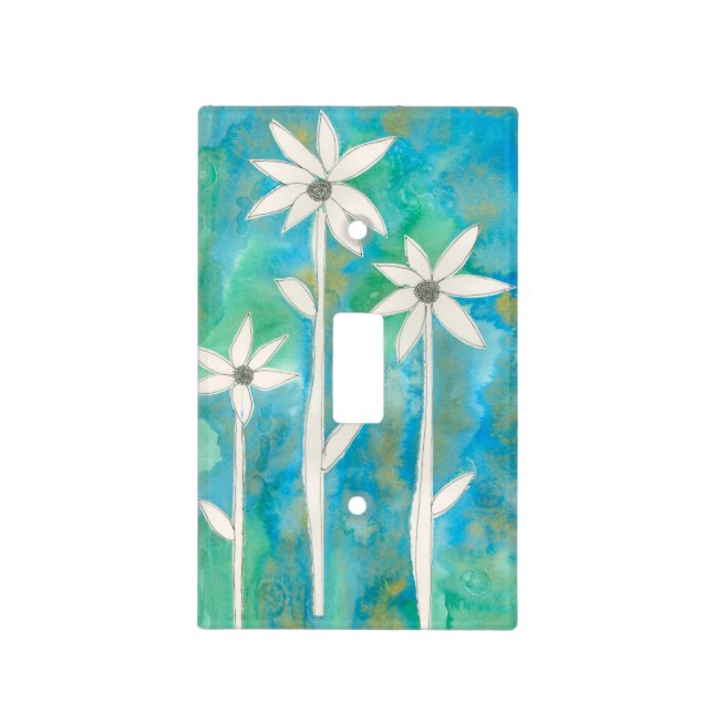 Dainty Daisies I Light Switch Cover (Front)