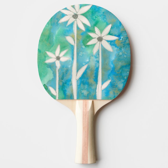 Dainty Daisies I Ping Pong Paddle (Front)