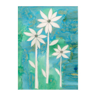 Dainty Daisies II Acrylic Print