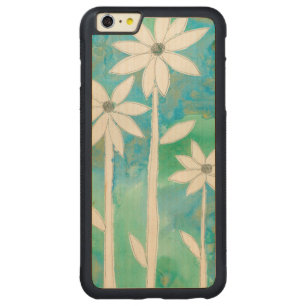 Dainty Daisies II Carved Maple iPhone 6 Plus Bumper Case