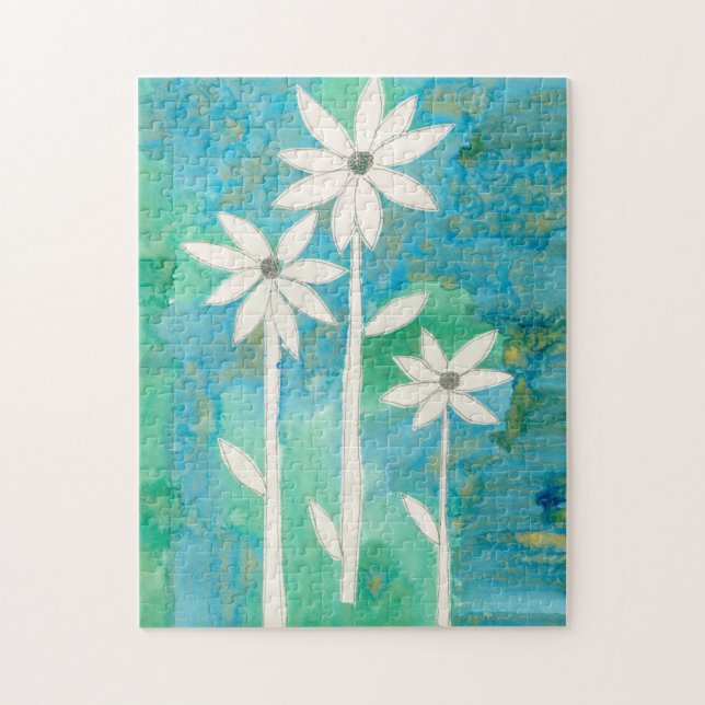 Dainty Daisies II Jigsaw Puzzle (Vertical)
