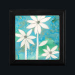 Dainty Daisies II Keepsake Box<br><div class="desc">Floral</div>