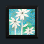 Dainty Daisies II Keepsake Box<br><div class="desc">Floral</div>