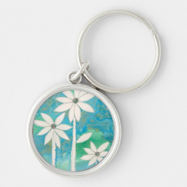 Dainty Daisies II Keychain (Front)