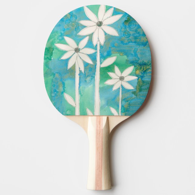 Dainty Daisies II Ping-Pong Paddle (Front)