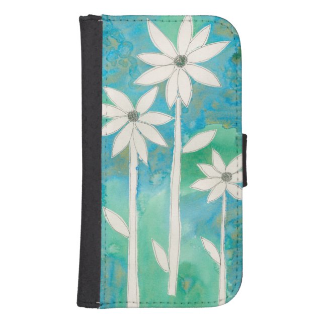 Dainty Daisies II Samsung Galaxy Wallet Case (Front)