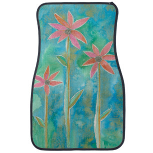 Dainty Daisies III Car Mat