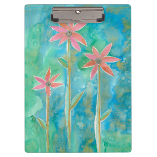 Dainty Daisies III Clipboard