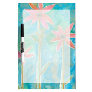 Dainty Daisies III Dry-Erase Board