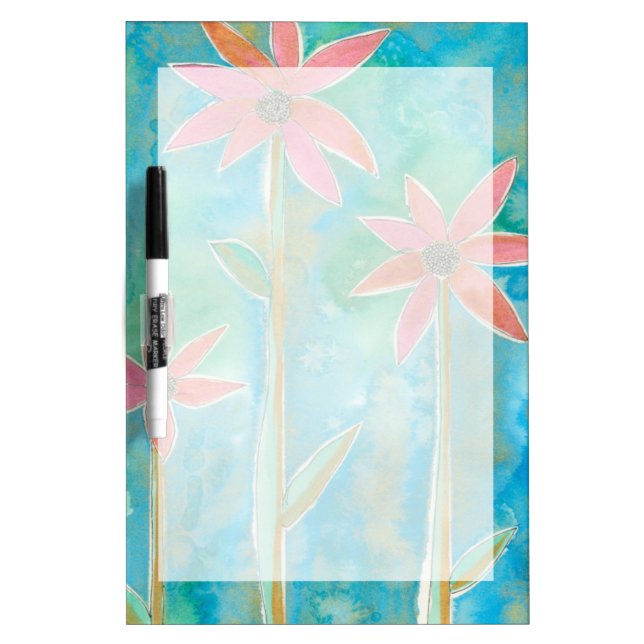 Dainty Daisies III Dry-Erase Board (Front)