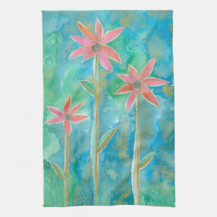Dainty Daisies III Kitchen Towel