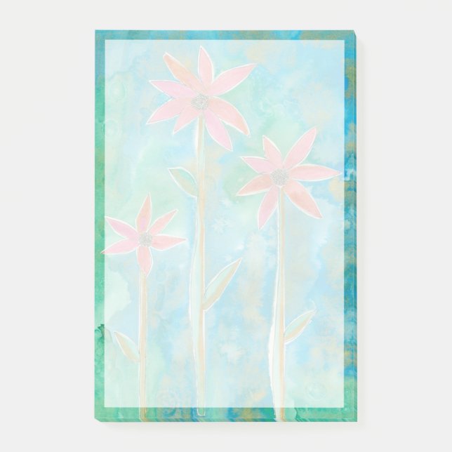Dainty Daisies III Post-it Notes (Front)