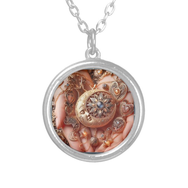 Dainty Diamond Necklaces (Front)