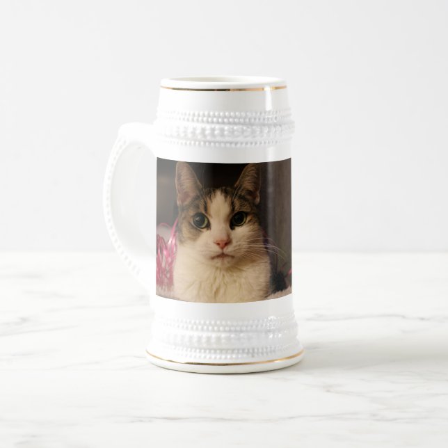 Dainty Doll-Pink Ribbon Edition Mug (Front Left)