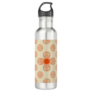 Dainty Dot Florals Stainless Steel Water Bottle