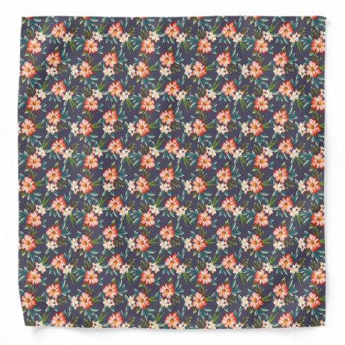 Dainty Floral Pattern Bandana