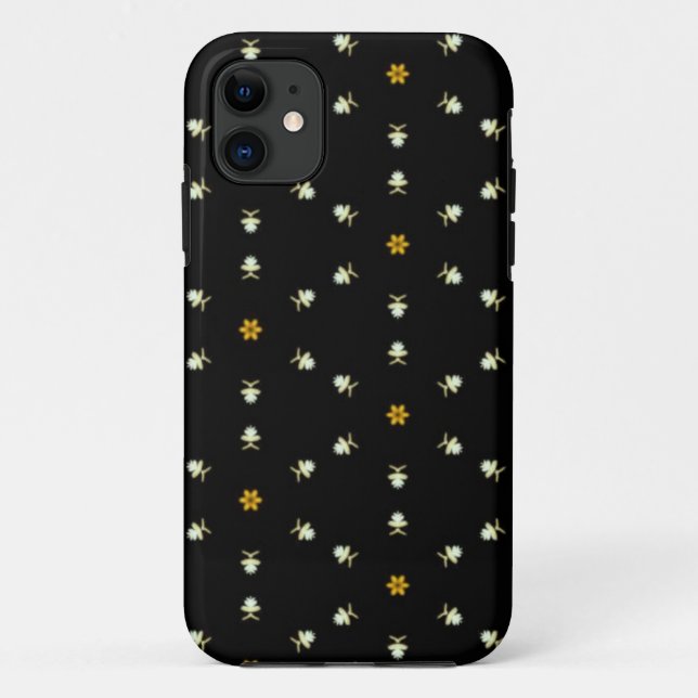 Dainty Floral Pattern Case-Mate iPhone Case (Back)