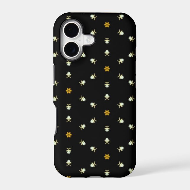 Dainty Floral Pattern Iphone Case (Back)