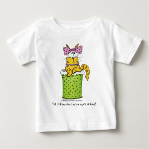 Dainty Garbage Kitty Baby T-Shirt