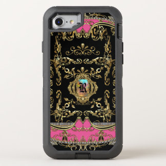Dainty Nora Beautiful Cool Protective Monogram OtterBox Defender iPhone SE/8/7 Case