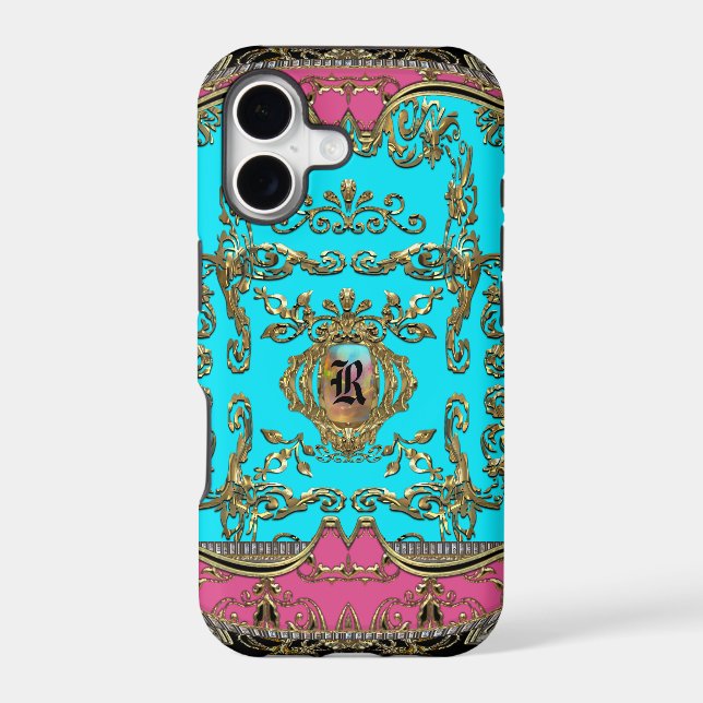 Dainty Nora Monogram  Case-Mate iPhone Case (Back)