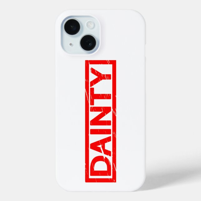 Dainty Stamp Case-Mate iPhone Case (Back)
