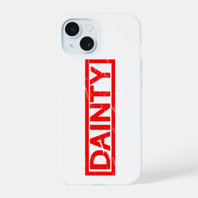 Dainty Stamp Iphone Case (Back)