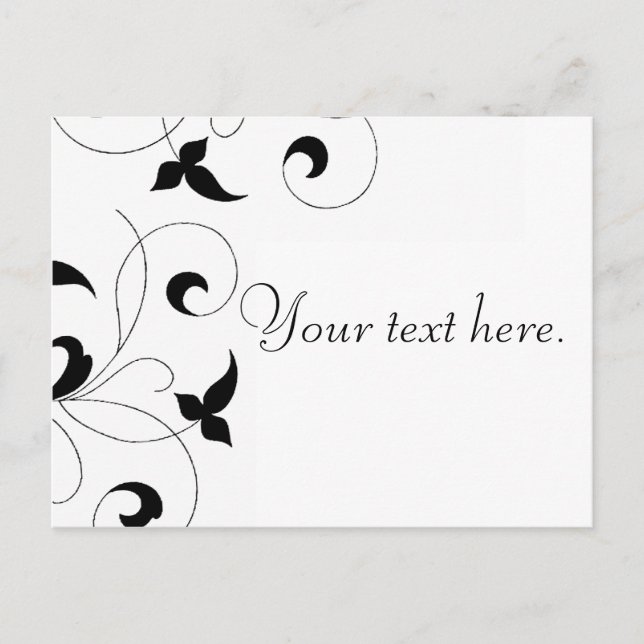 Dainty Vine Postcard (Front)