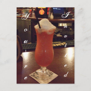 Daiquiri Cocktail Party Invitation