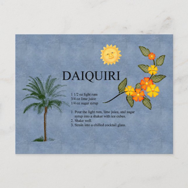 Daiquiri Postcard (Front)