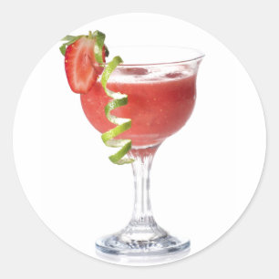 Daiquiri Strawberry Sticker