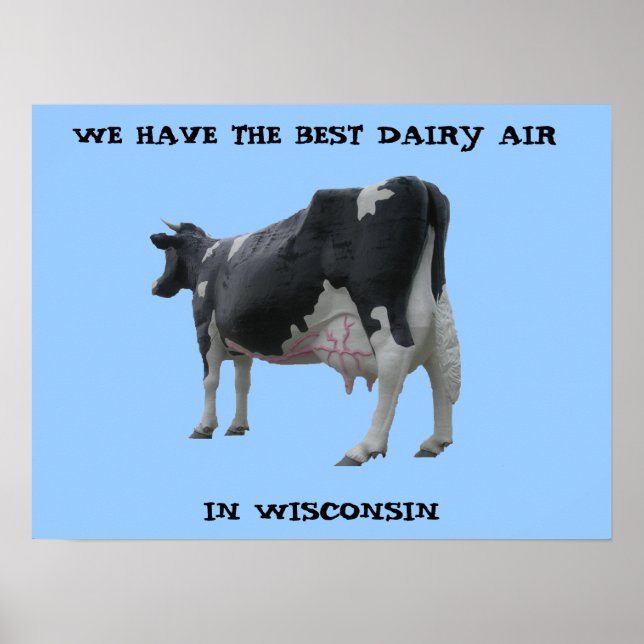 Dairy Air Poster customizable (Front)