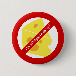 Dairy / Cheese Allergy Alert Button